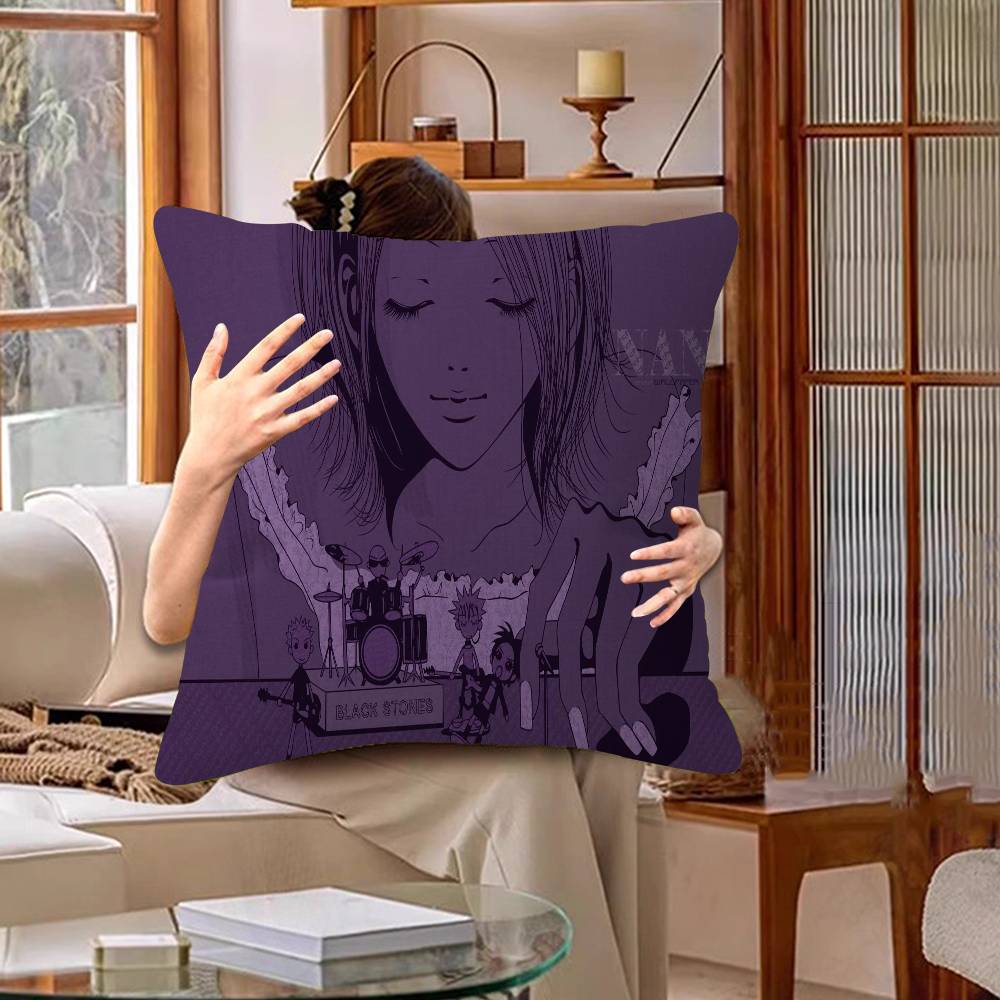 Аниме Нана Подушка Подарок Домашний Офис Декор Спальня Диван Автомобиль Наволочка Чехол 45x45 30cmx30cm