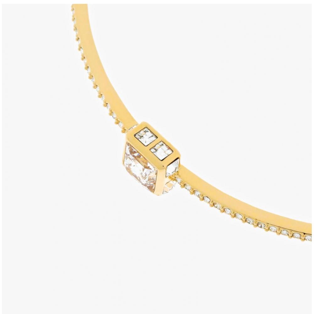 Swarovski 5683835 Chroma Heart Red Bangle Medium Bracelet