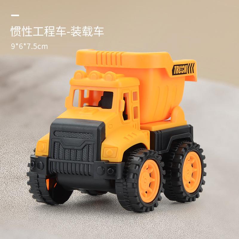 

Cartoon Construction Vehicle Pull Back Car Toy 4 Excavator Dump Truck Shape Car Toy