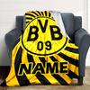 Custom Name Real Madrid Crest blanket for Couch & Bed, Plush Cozy Fuzzy Blanket Super Soft & Warm Blankets for Fall and Winter. 0908264