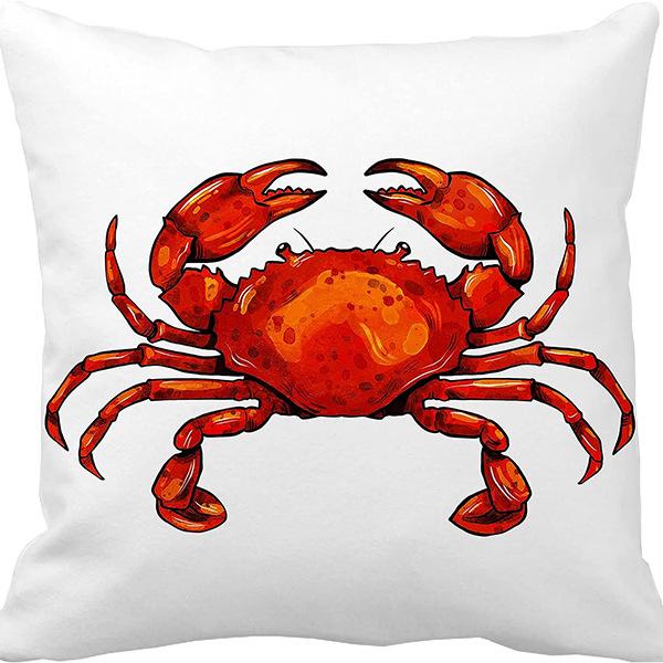 Creative Cartoon Cute Animal Print Linen Pillow Case Home Sofa Car Decoration Pillow