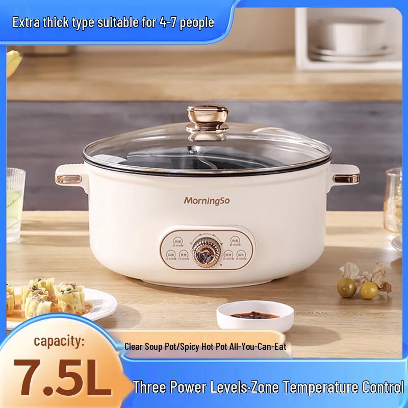 Triceratops Electric Dual-Flavor Hot Pot