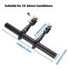 25cm Bike Handlebar Extender Bracket MTB Extension Bracket Extender Holder Bike Headlight Mount Bar Cycling Accessories