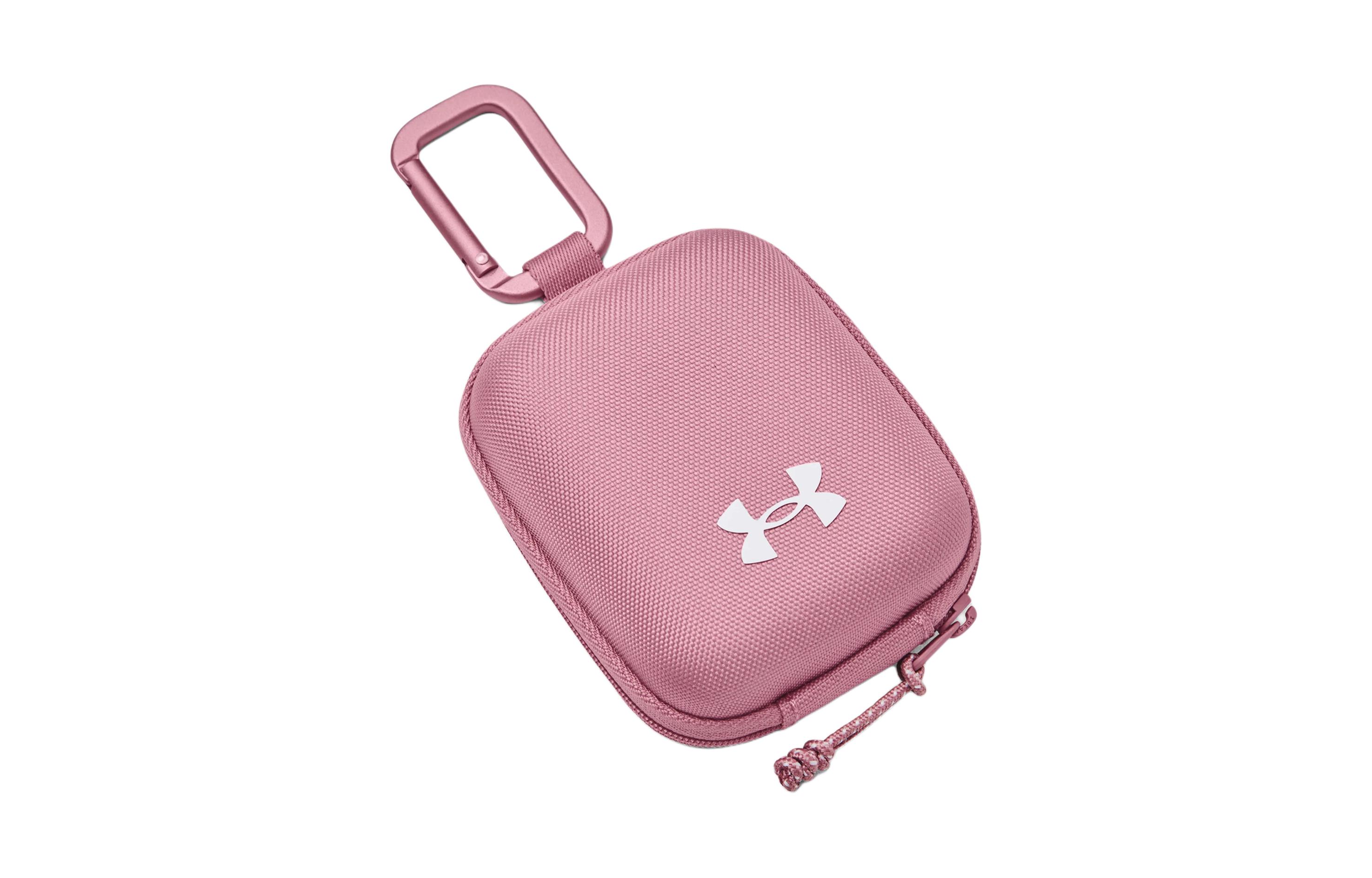 Under Armour Polyester Bag Charm Coin Purse Mini Unisex Pink & White 1378573-697 Mini