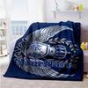 Team Club 2 Personalized Text Blanket Gift Personalized Blanket Warmthful Decor Great for Living Room Office Chair Livingroom Seaside