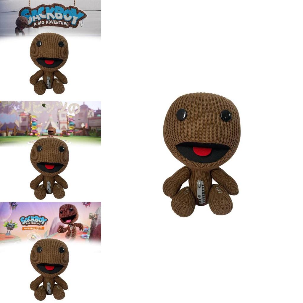 Little Big Planet Sackboy Plush Toy 25cm Fabric Stuffed Animal For Kids