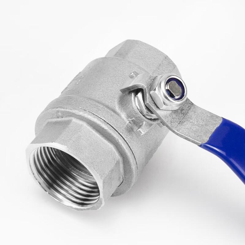 Yuzhan 304 Stainless Steel Two-Piece Internal Thread Ball Valve