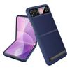 For Motorola Razr 40 5G Kickstand Case Leather+PC Cover with Rear Screen Film
