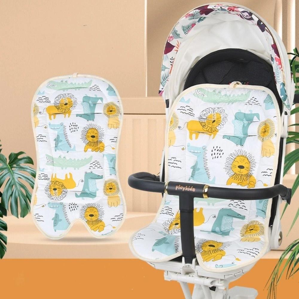 Comfortable Baby Pram Seat Mat Soft Dining Chair Cotton Pad Baby Stroller Cushion Kids