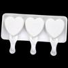 Love Claw Ice Cream Mould Food Grade Silicone Heart-Shaped DIY Chocolate Baking Pudding Mold Kitchen Accessories Ice Cream Mold