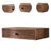Elegante Holz-Arbeitsplatten-Organizer mit Trennwänden für Küche und Bad