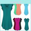 Casual Womens Summer Dress With Pleated Skirt And Ruffle Sleeves For Spring Fashion