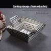 Stainless Steel Square Multi-purpose Kitchen Basket