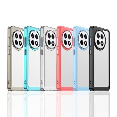 For OnePlus 13R Case For OnePlus 11R 12R 13R Cover Colorful Soft Edge Silicone Transparent Bumper For OnePlus 13R 12R 11R Fundas