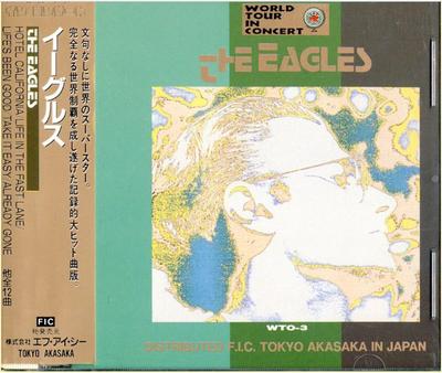 CD EAGLES - World Tour In Concert WTO3 FIC 1993 Japan Rock Begagnad
