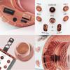 Wireless Microphone for Singing Recording with Colorful LED Lights Handheld BT Microphones Kids Karaoke Microphone Home KTV Player