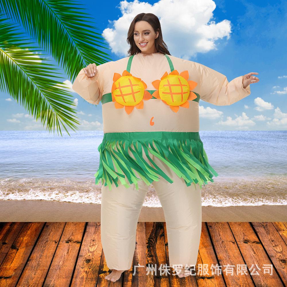 Costume Clothing Inflatable Adults Ballet Dancer Makeup Stage Performance Prop