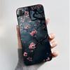 Hülle Für Sony Xperia L3 L 3 L3312 L4312 L4332 Handyhülle Luxus Mode Schmetterling Blumen Schwarzes Silikon Weiche Rückseite Abdeckung