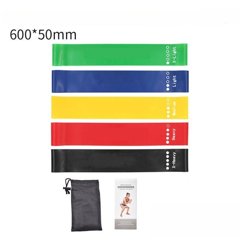 Lightweight Fitness Workout Equipment Rubber Resistance Bands Yoga Gym Elastic Gum Strength Pilates Crossfit Women Weight Athletic