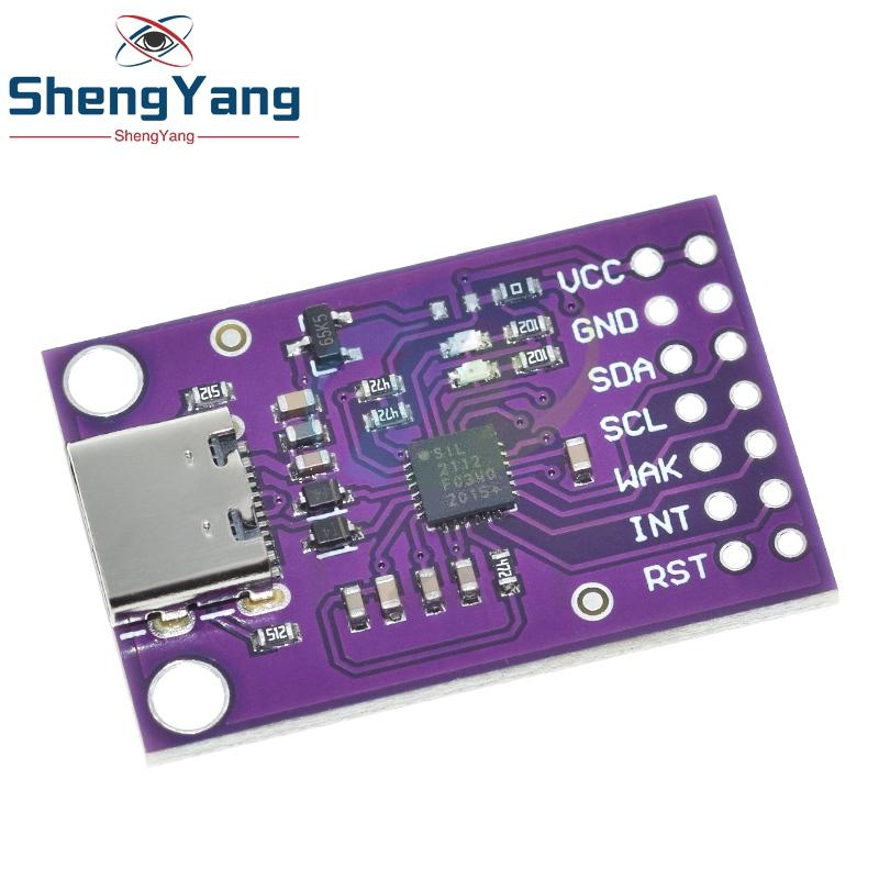 1/3PCS CP2112 Micro/Type-c Debug Board USB To I2C Module For Arduino