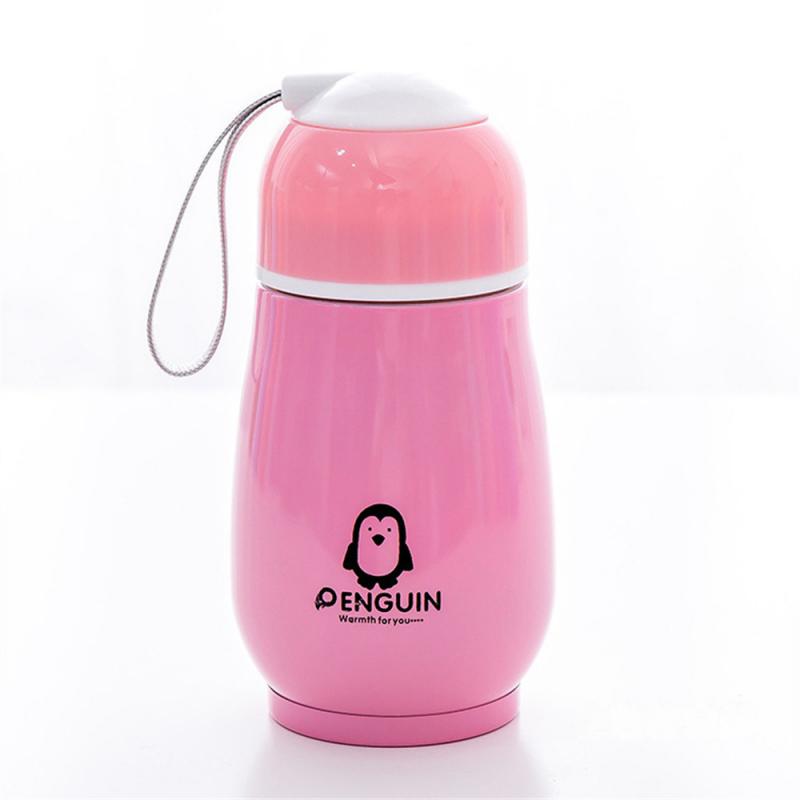 200ml/360ml Mini Thermos Cup Pocket Cup Stainless Steel Thermal Coffee Mug Vacuum Flask Insulated Hot Water Bottle Kids Gift