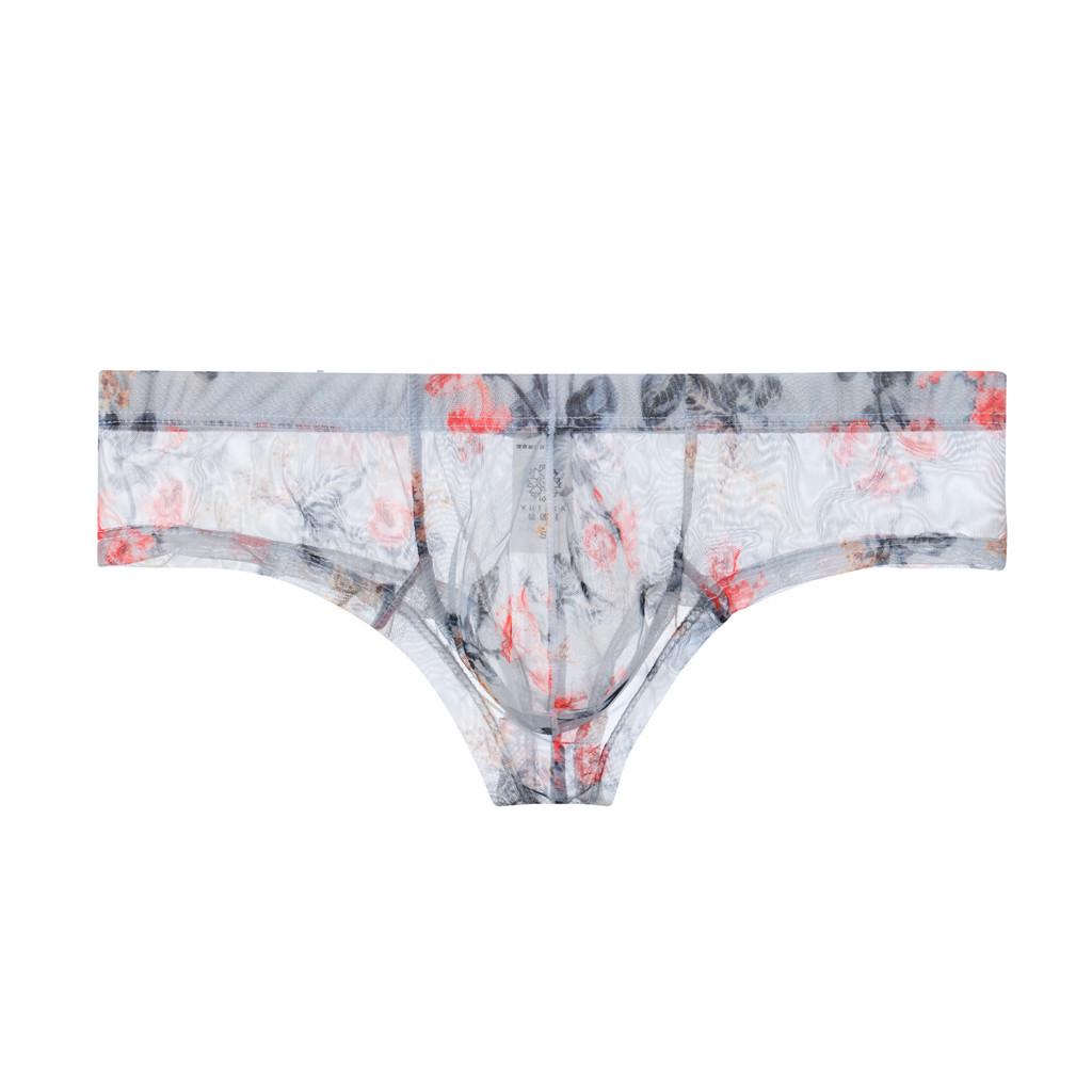 Sexy ropa interior masculina transparente ver a través de cortos  calzoncillos impresión caliente labio comprar a buen precio — entrega  gratuita, reseñas reales con fotos — Joom