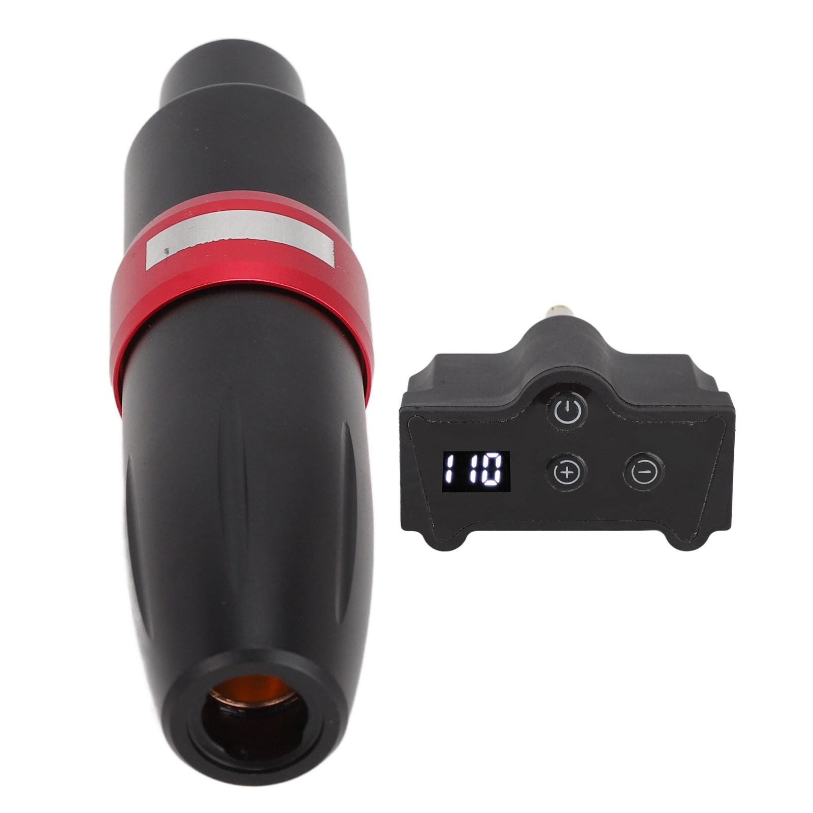 

Комплект блока питания для тату 1500 мАч Беспроводной интерфейс постоянного тока Роторная тату-машинка для шейдера и лайнера