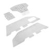 Stainless Steel Chassis Armor Protector Chassis Armor for Traxxas 2WD 1/10 RC Car Upgrade Parts