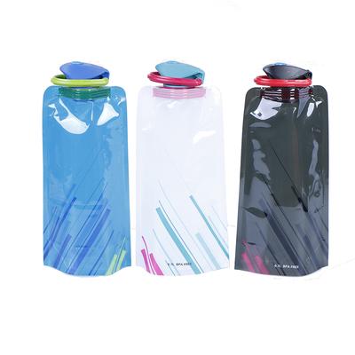 Wiederverwendbarer 700-ml-Wasserkocher für Sportreisen, faltbar, faltbar