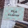 Fila X M.C. ESCHER Collaboration SS25 Heritage Series Minimalist Lace-Up Fashion Five-Point Casual Shorts Men Shorts F11M538802F-ZA