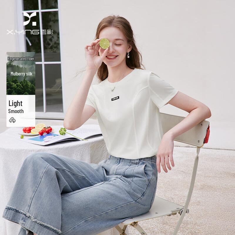 Women s Letter Print Short Sleeve T-shirt S