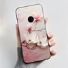 Θήκη Κινητού με Σχέδιο Για Nokia 110 4G 2023 Fundas Coque Μαύρο Κάλυμμα από Μαλακή Σιλικόνη Χαριτωμένο Κάλυμμα με Σχέδιο Λουλουδιών Καρτούν Capa