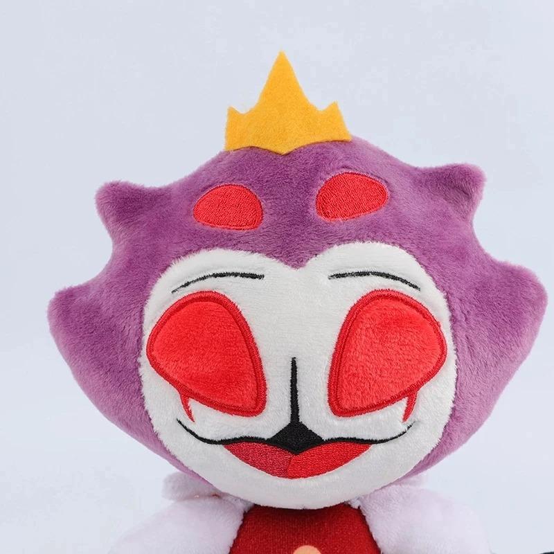 30CM Blitzo's Teddy Plush Toy Helluva Boss Plush Animal Toys Cartoon Stuffed Soft Toy Christmas Birthday Gift for Children