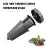 Reusable Coffee Filter Durable Coffee Maker Filter Coffee Funnel Baskets Coffee Strainers Plastic Material for Coffee