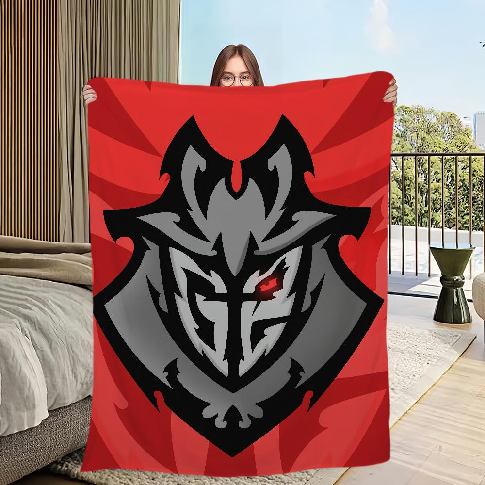 

Game G-G2 Esports Blanket Skin friendly comfort warm soft plush blanket suitable sofa living room office bedroom 75x90cm