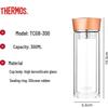 THERMOS TCGB-300 Double-Layer Glass Cup
