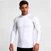 Men's High-Neck Velvet Warm Fitness Suit for Autumn/Winter - PRO Tight-Fit Sportswear for Basketball, Running, and Training.