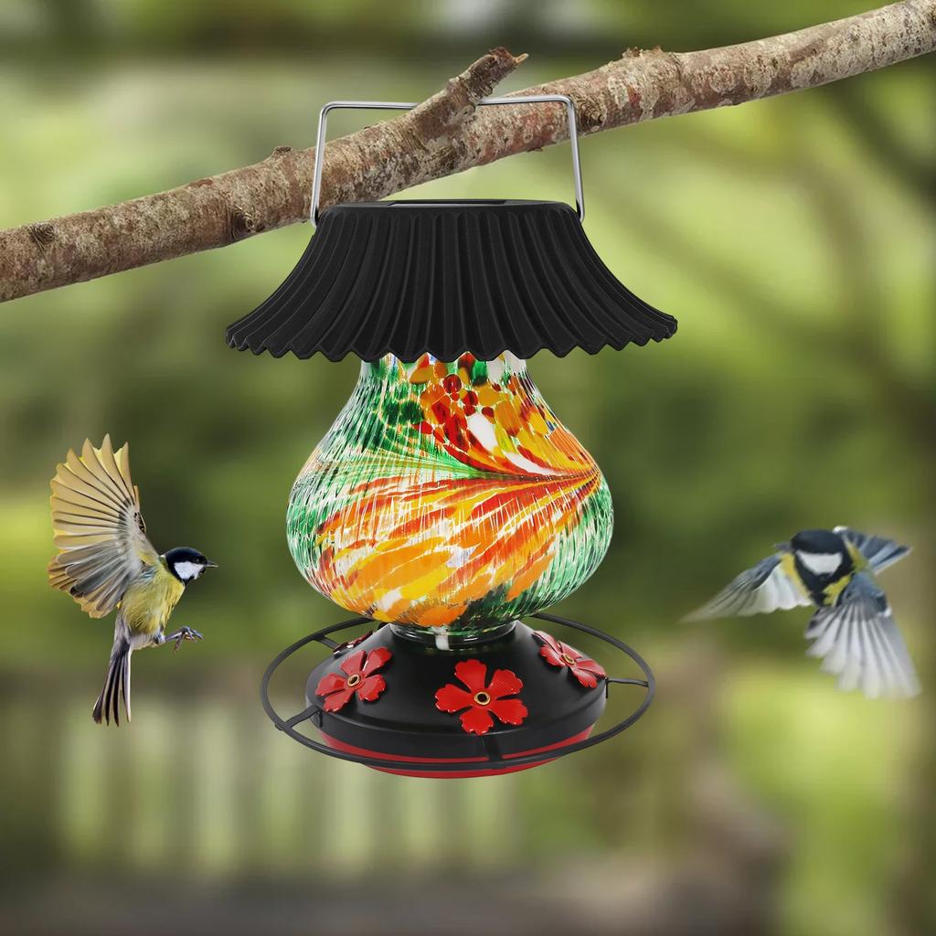 Printed Bird Feeder - Bird Feeder, Modern Garden Decoration, Attracts Birds Day And Night.