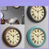 Retro-Wanduhr mit Quarzwerk für die Wohnzimmerdekoration