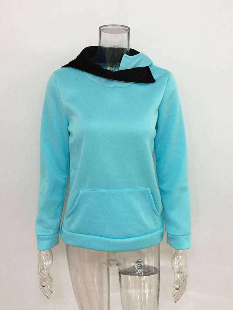 Women's Cat Paw Heart Hoodie - New Style Pullover for Outdoor Sports
