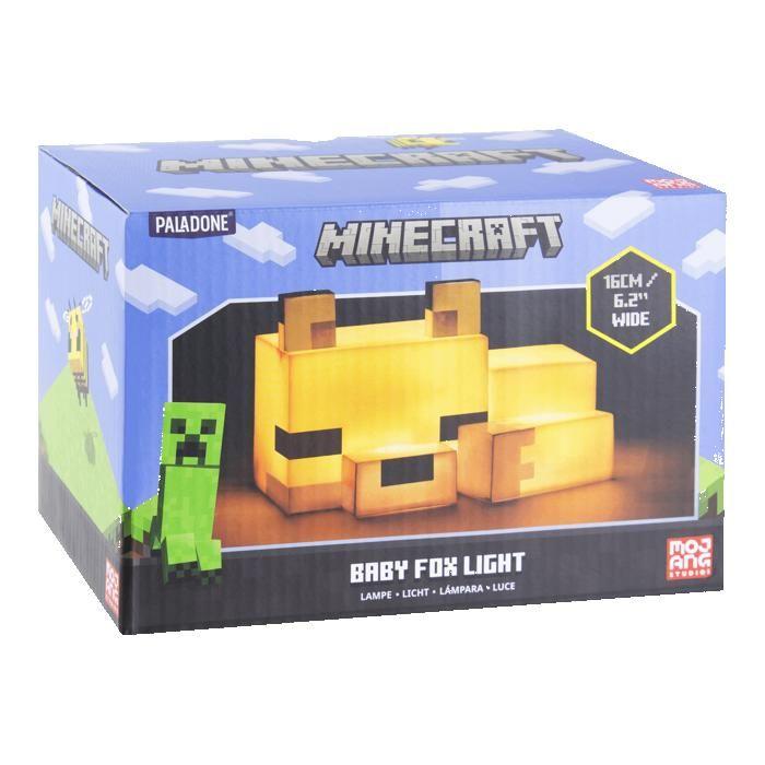 Paladone minecraft - renard - lampe 20cm paladone product pp9472mcf