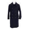 ANATOMICA 530-522-05 LONG PEA COAT USN Wool 13 Star Anchor Button Long Pea coat 38 NavyUsed