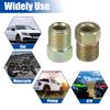 X AUTOHAUX Brake Line Nut Fitting for 4.8mm Steel Brake Line Tube for Car 9.5mm-24 Screw 10pcs