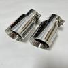 CARS Attachment Exhaust Pipe Stainless Steel 304 Tail Throat Horn Outlet Hole Large Diameter 89mm 101mm 114mm Size 1pcs