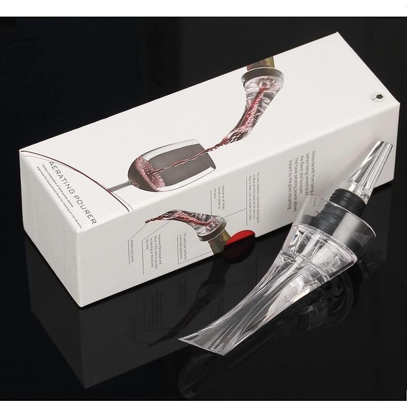 Wine Pourer Aerator Wine Aerator Pourer Spout Wine Decanter Wine Accessories Wine Aerator for Wine Bottle Wine Gifts for Women