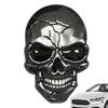 3D Skull Decal, Skeleton Emblem Car Body Sticker, Demon Night Skull Car Sticker Sticker