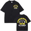 Powerhouse Gym Grafik T-Shirts Olympia Fitness Übung Kurzarm T-Shirts Herren Damen Mode Lässig Baumwoll T-Shirt Oberteile