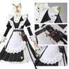 Arknights Kal'tsit AMa-10 Cosplay Costume Time Legacy Maid Outfit for Anime Game Women Halloween Comic-Con Party