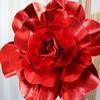 Shiny Fake Foam Rose 30/40/50cm Artificial Flowers New Giant Rose Flower Head