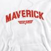 Top Gun Mens Maverick Varsity Hoodie